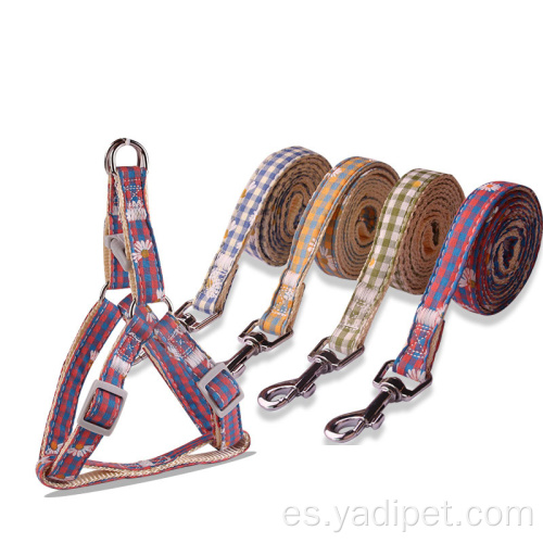 Conjunto de arnés de nailon para perros